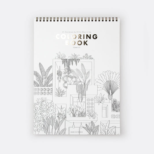 Carnet de coloriage Tome 1