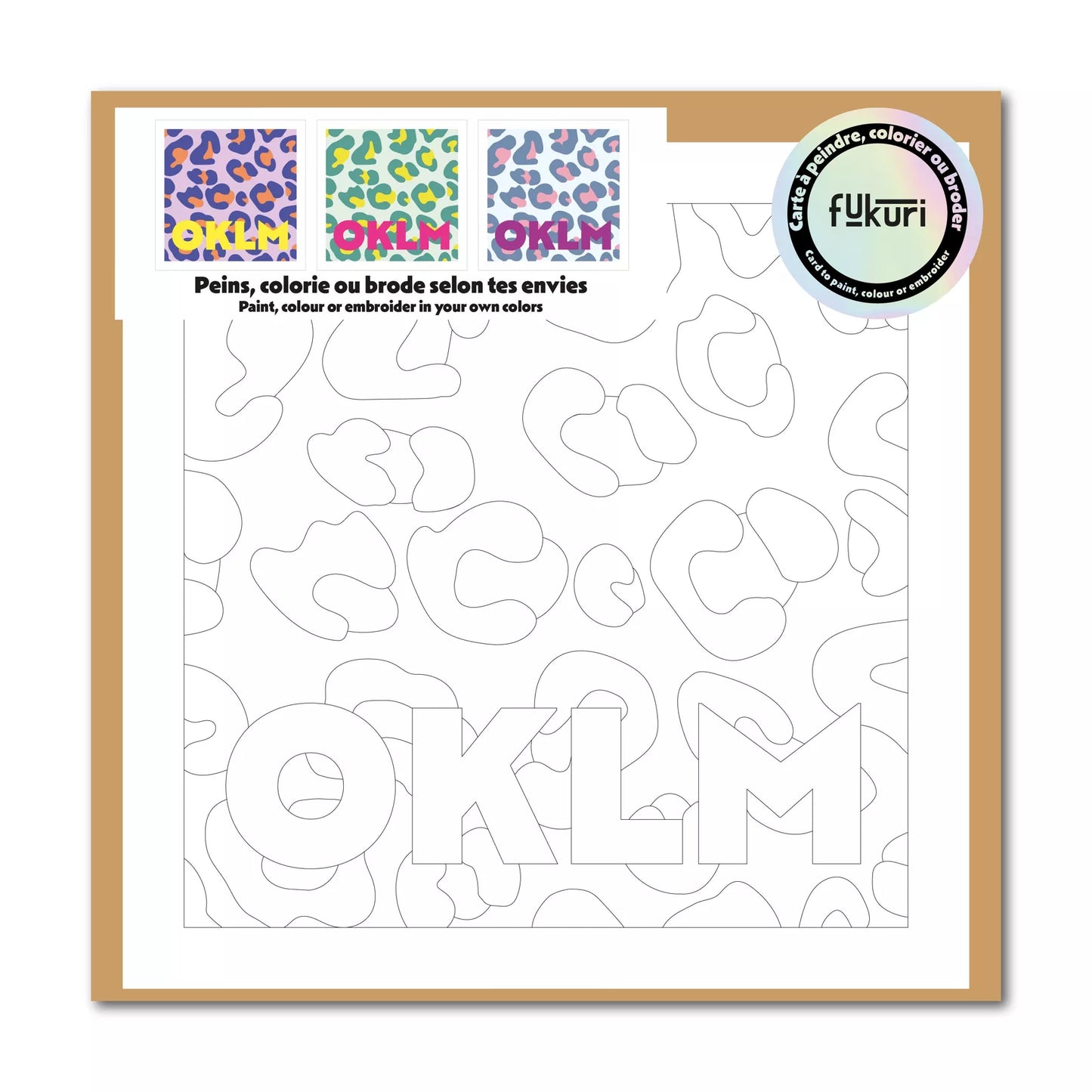 Carte créative - OKLM
