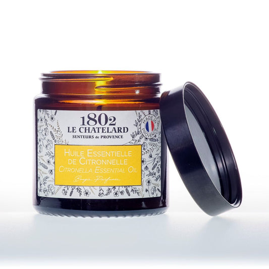 Bougie Huile essentielle de Citronnelle