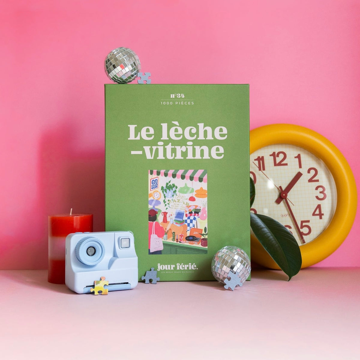 Puzzle Le lèche vitrines 1000 pièces