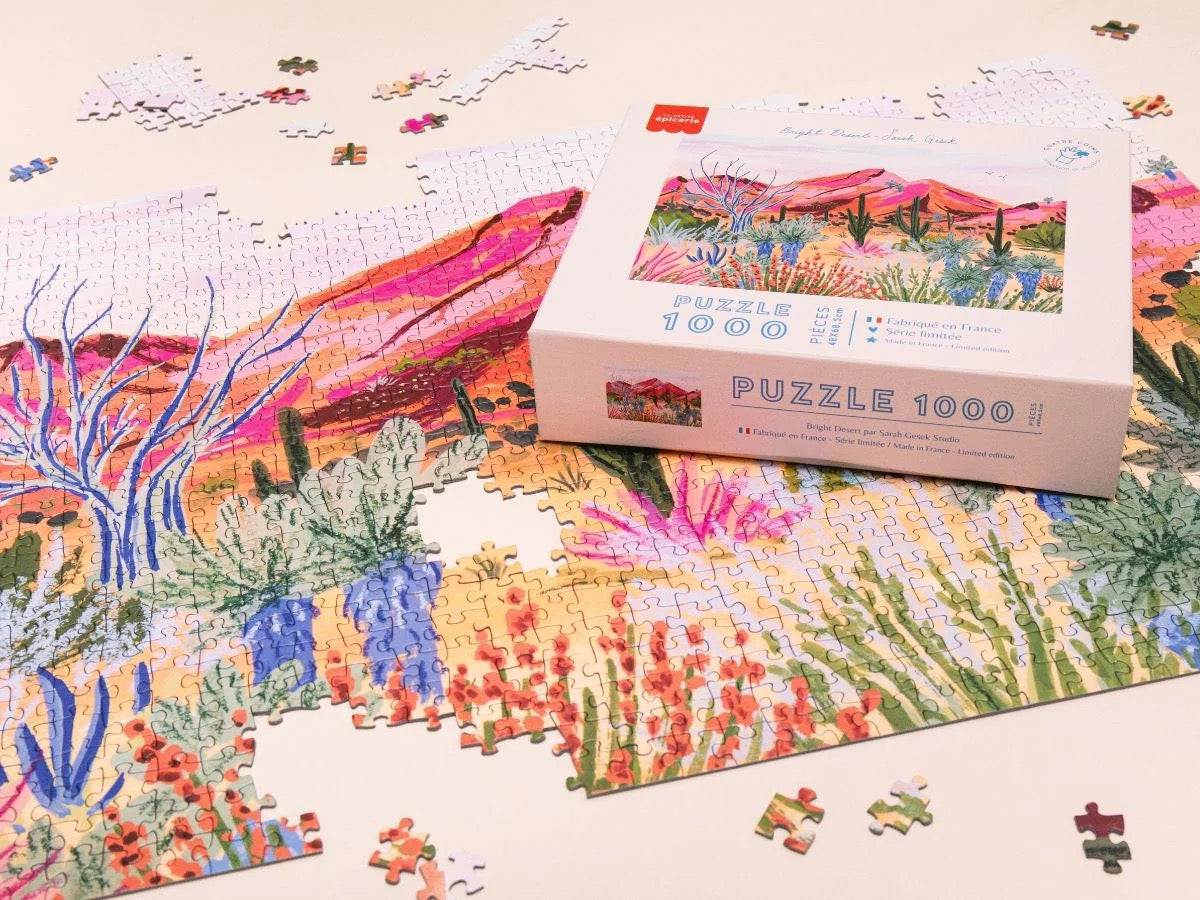 Puzzle Bright desert 1000 pièces