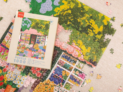 Puzzle Floral shop 1000 pièces