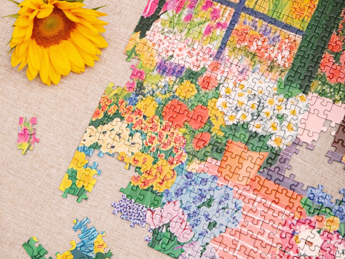 Puzzle Floral shop 1000 pièces