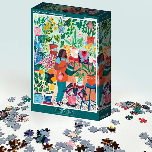 Puzzle Plant Lady 1000 pièces