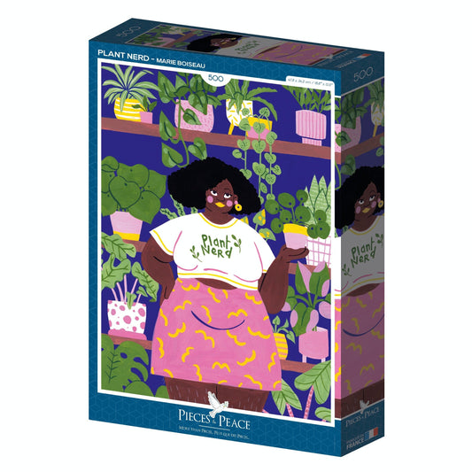 Puzzle Plant nerd 500 pièces