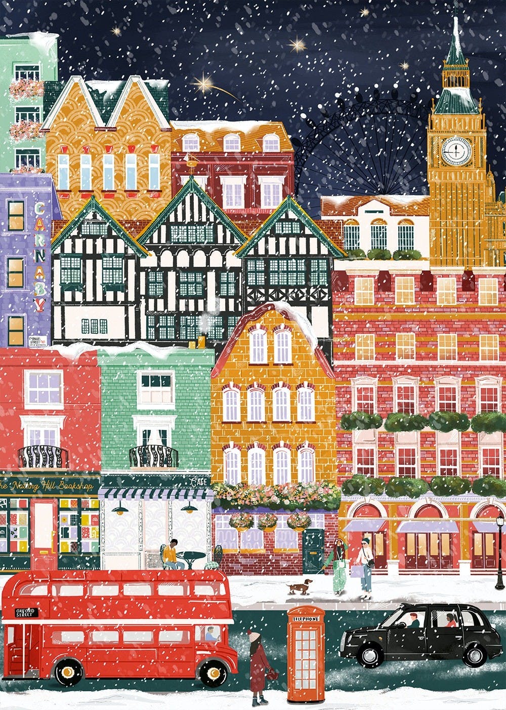 London at Christmas 1000 pièces