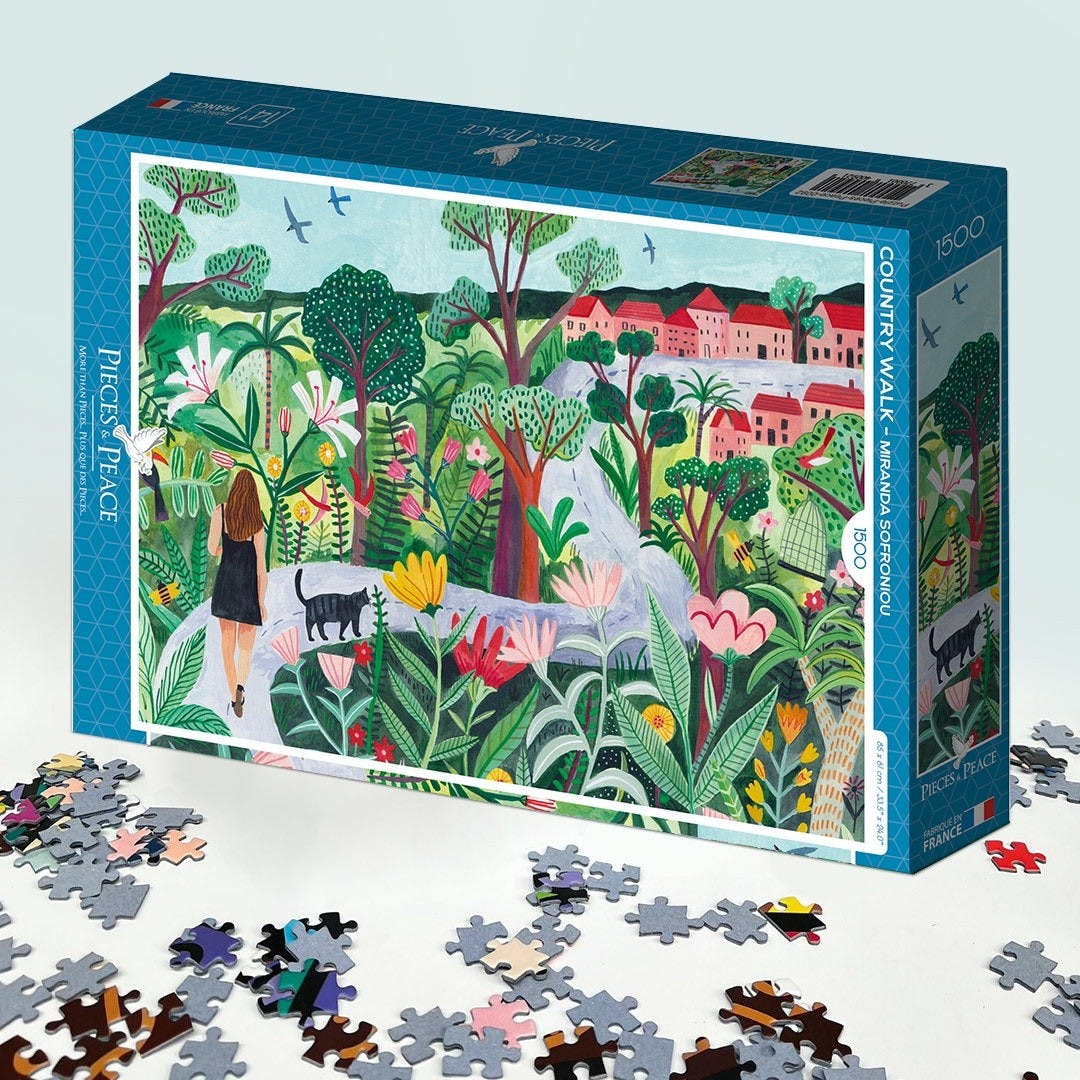 Puzzle Country Walk 1500 pièces