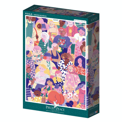 Puzzle Foule 1000 pièces