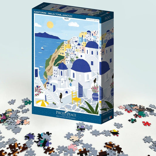 Puzzle Santorini 500 pièces