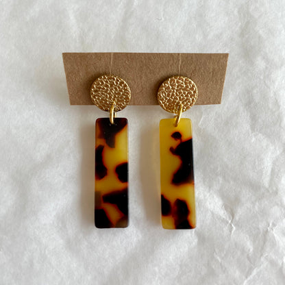 Boucles d’oreilles Charlie léopard