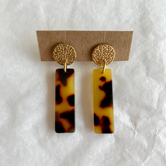 Boucles d’oreilles Charlie léopard