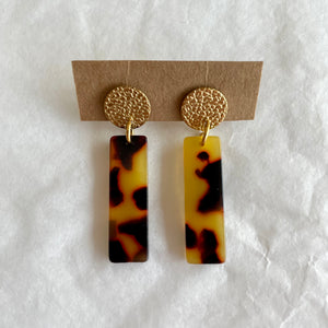 Boucles d’oreilles Charlie léopard