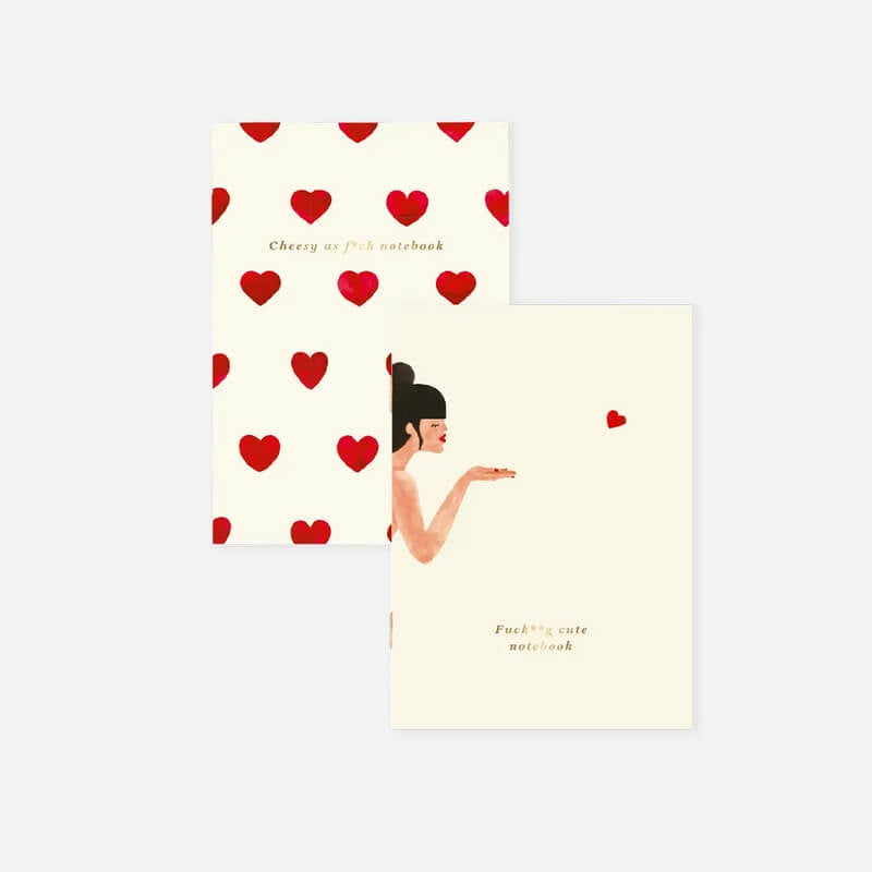 Duo carnets Bisou