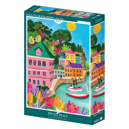 Puzzle Palette de Polperro 1000 pièces
