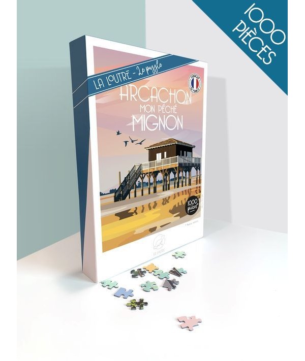 Puzzle Arcachon péché mignon 1000 pièces