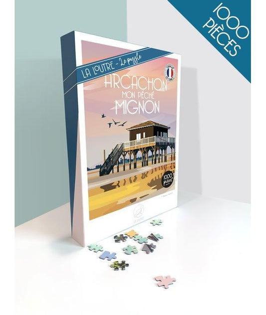 Puzzle Arcachon péché mignon 1000 pièces