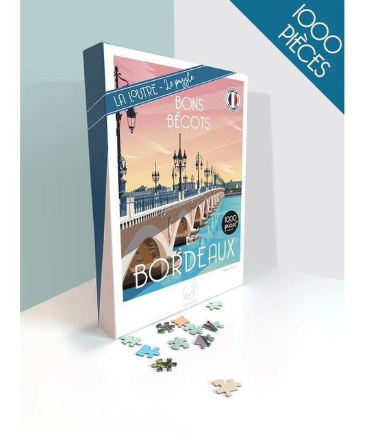 Puzzle Bordeaux pont de Pierre 1000 pièces