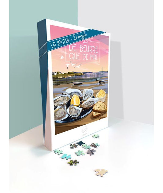 Puzzle Huitres 1000 pièces