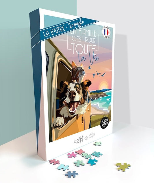 Puzzle Une famille pour la vie 1000 pièces