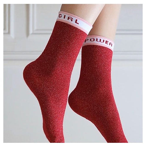 Chaussettes Girl Power T36-41 - Do you speak français ?