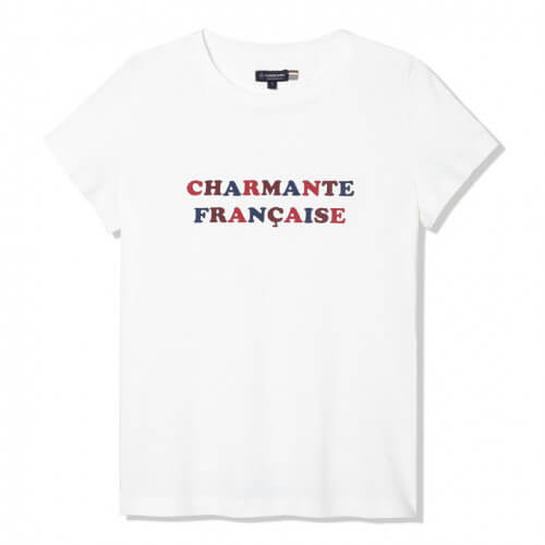 T-shirt Charmante française