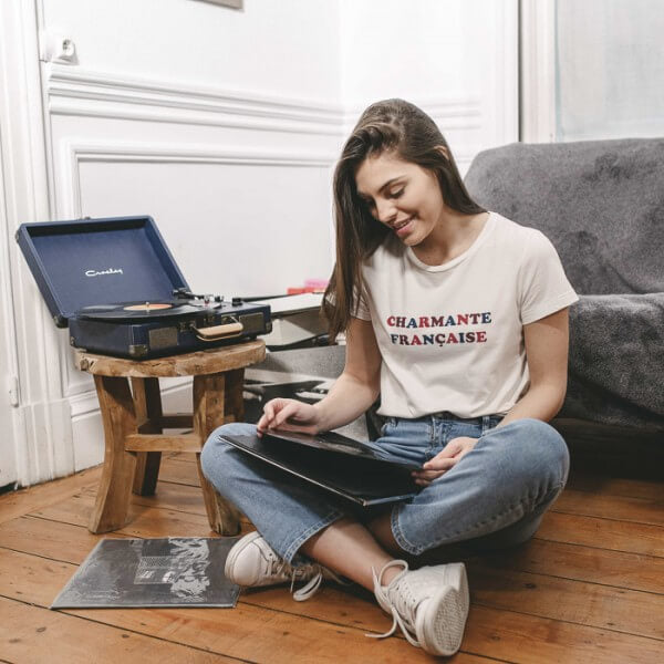 T-shirt Charmante française