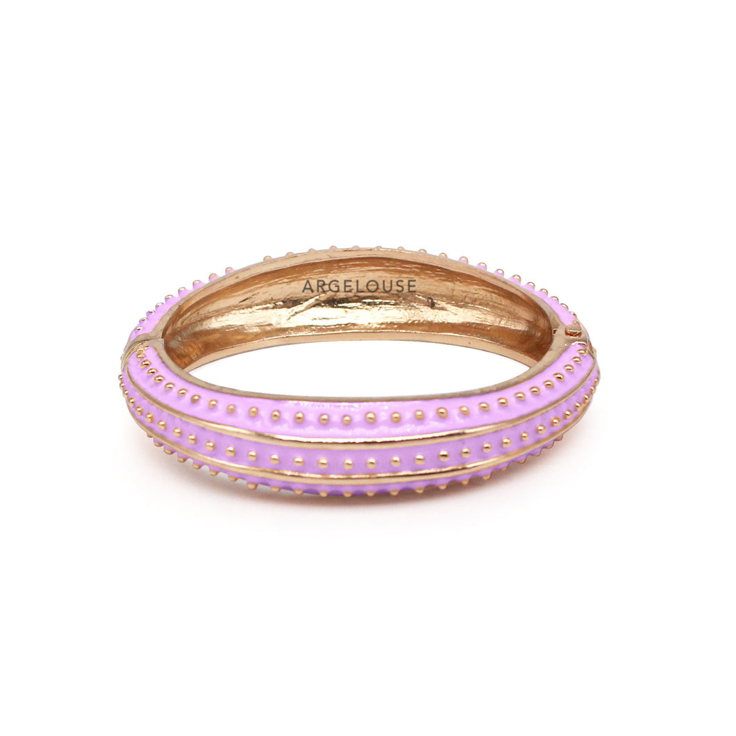 Bracelet Amok pois lilas - Do you speak français ?