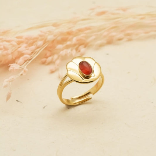 Bague Copacabana cornaline
