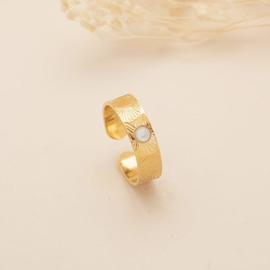 Bague Blossom nacre