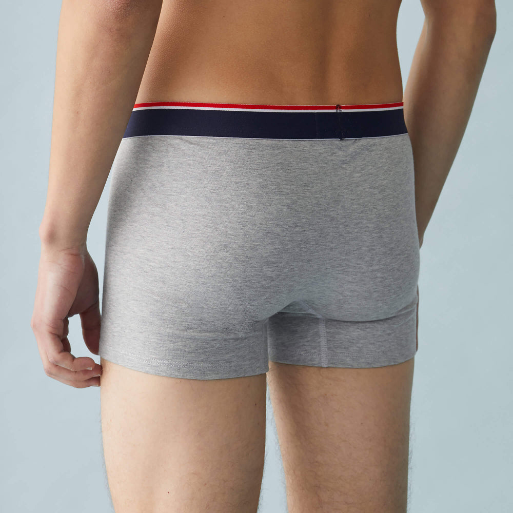 Boxer gris chiné (nouveau design)