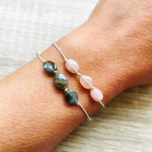 Charger l&#39;image dans la galerie, Bracelet doré Candy avec pierres semi-précieuses
