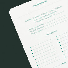 Charger l&#39;image dans la galerie, Carnet de Recettes Chef
