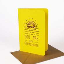 Charger l&#39;image dans la galerie, Carte double avec enveloppe - Sunshine - Do you speak français ?
