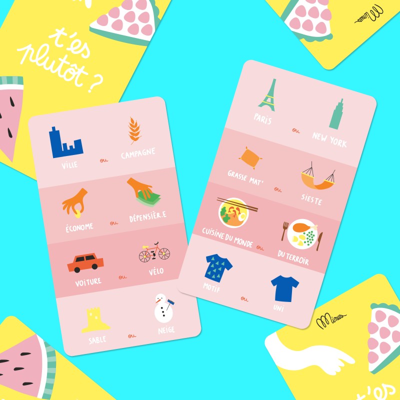 Jeu de société Chacun ses goûts