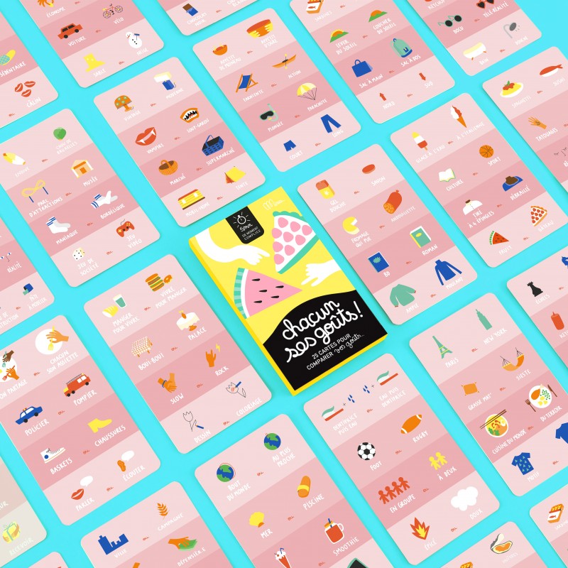 Jeu de société Chacun ses goûts