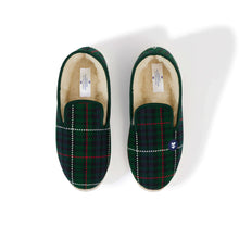 Charger l&#39;image dans la galerie, Charentaises Tartan vert
