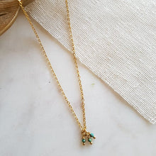 Charger l&#39;image dans la galerie, Collier Ava avec pierre semi-précieuse (au choix)
