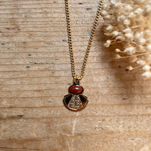 Collier Manhattan jaspe breschia - Do you speak français ?