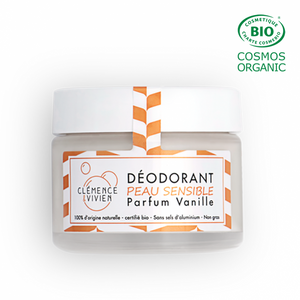 Déodorant crème Peau sensible - Vanille