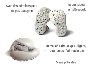 Chaussons-chaussettes pointure 18/19 (au choix) - Do you speak français ?