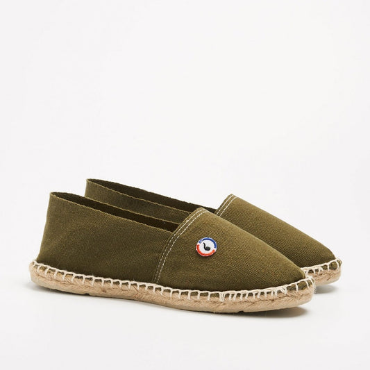 Espadrilles Kaki - Do you speak français ?