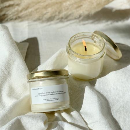 Bougie Gourmandise d'hiver - Do you speak français ?