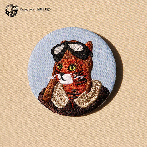 Broche grand format Harold - Do you speak français ?