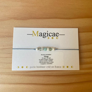 Bracelet pierres semi-précieuses (signes astrologiques)