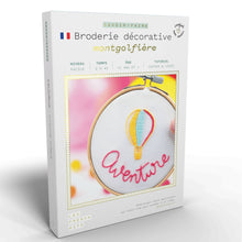 Charger l&#39;image dans la galerie, Kit de broderie montgolfière
