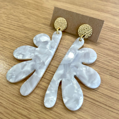 Boucles d’oreilles Poupette nacre