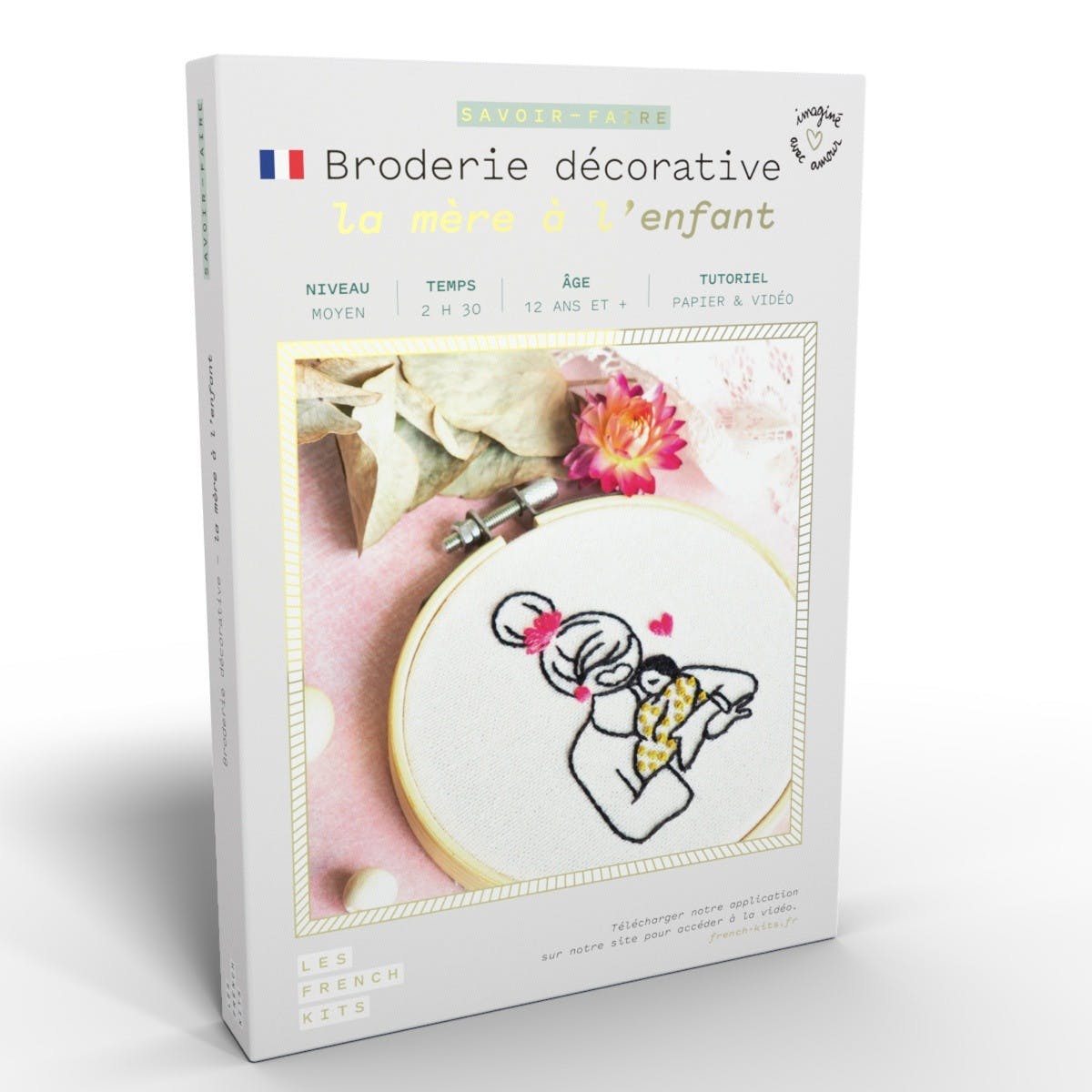Kit de broderie La mère à l’enfant