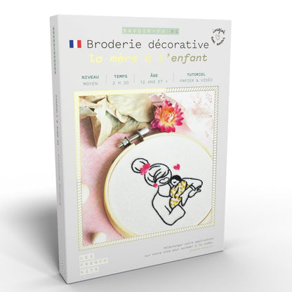 Kit de broderie La mère à l’enfant