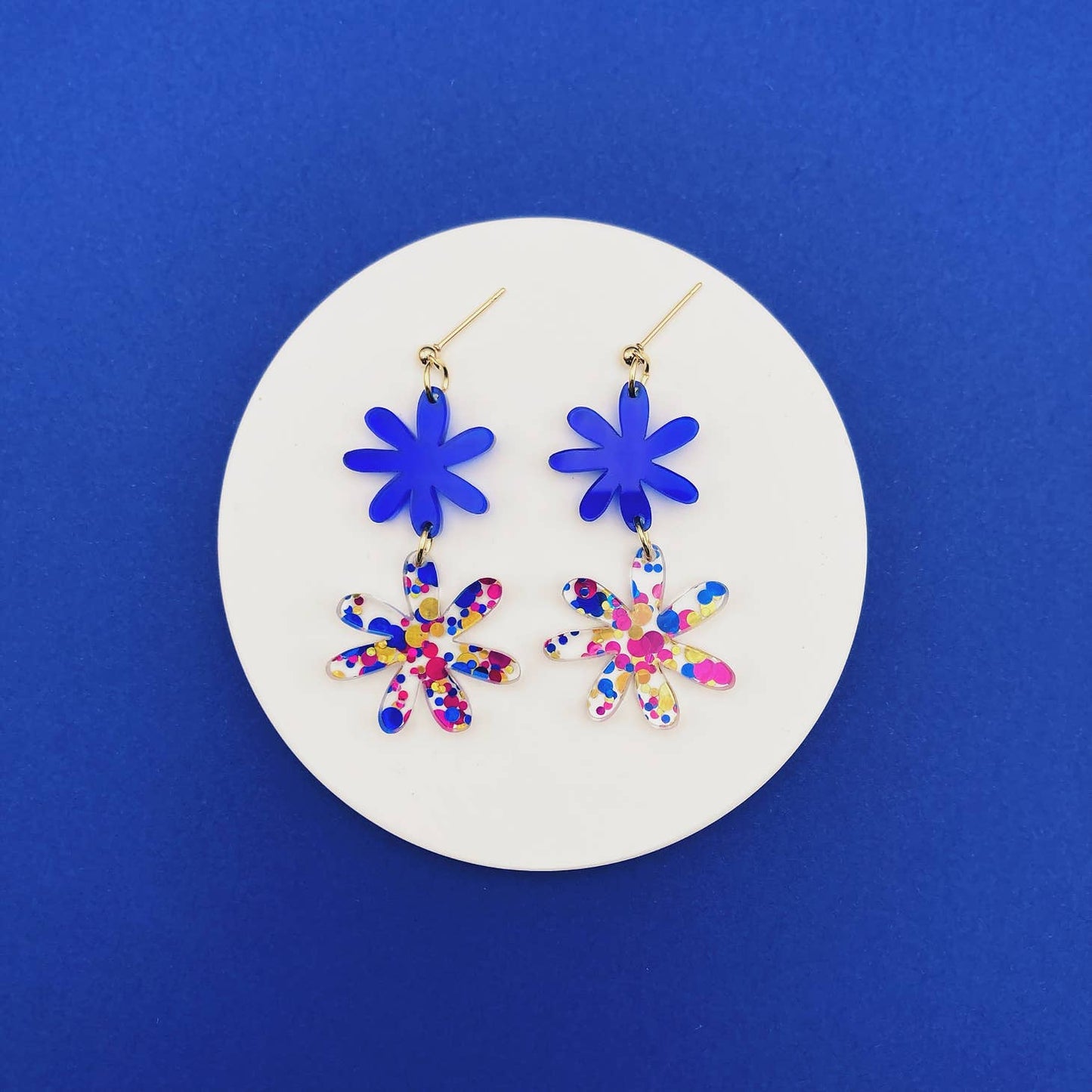 Boucles d’oreilles fleurette