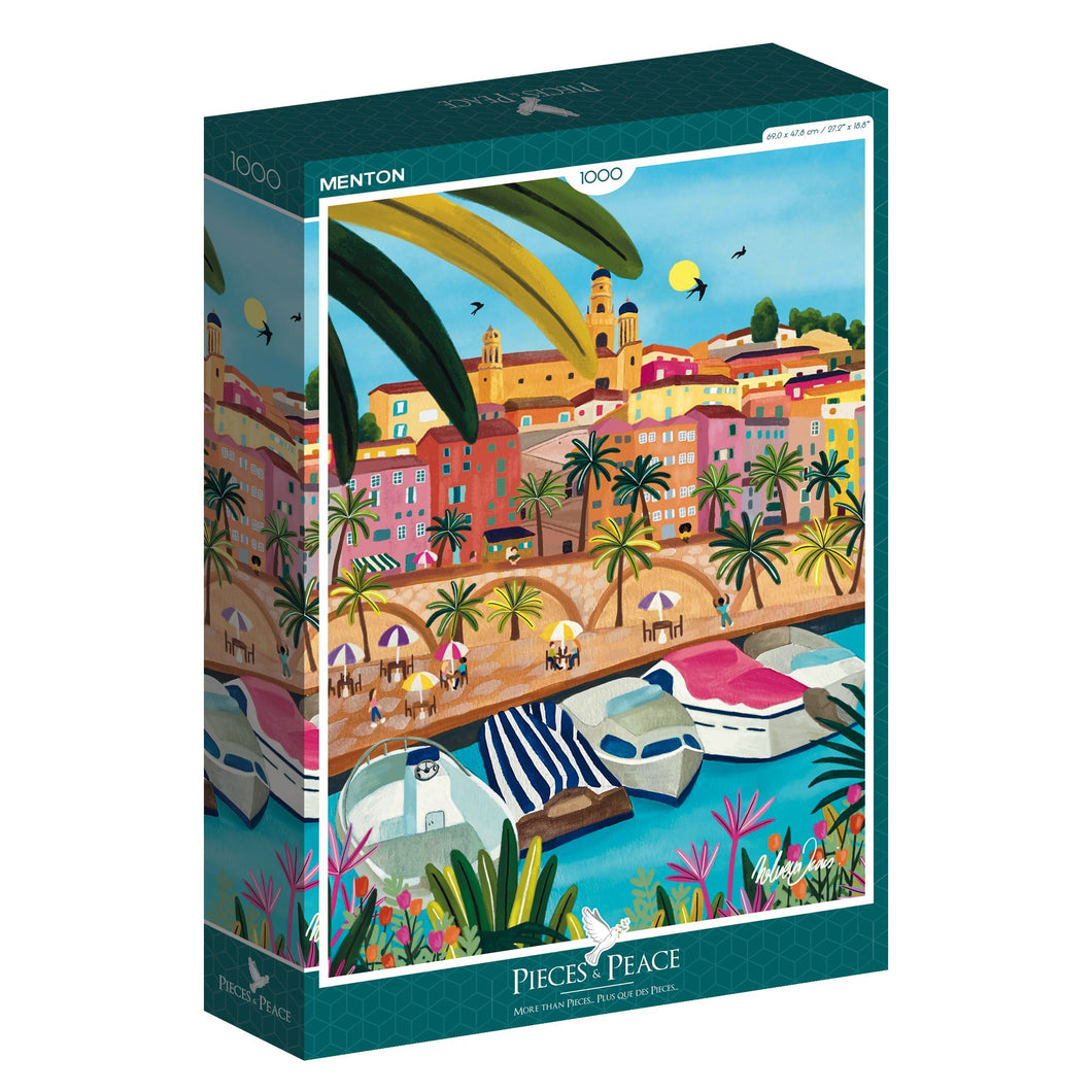 Puzzle Menton 1000 pièces